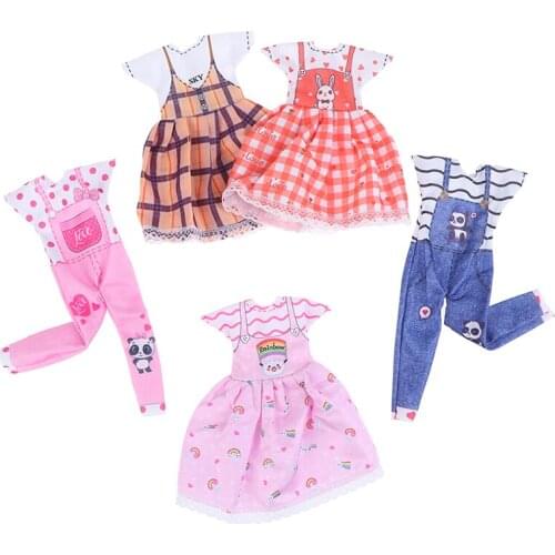 1/6 12'' Doll Fashion Clothes Suit Dress Princess Doll Dressup Toy 30cm Doll Accessories Best Gifts for Children DIY Girls Toys