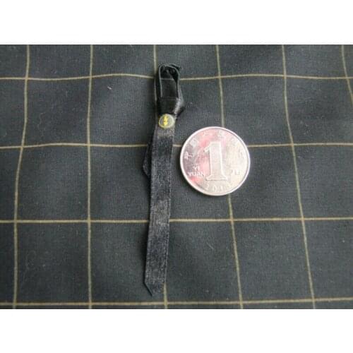 1/6 Scale Soldier Accessories Black Tie Model for 12" Action Figure