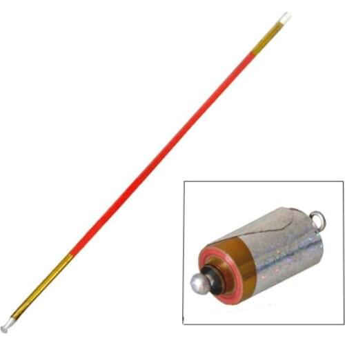 140CM Length Golden - Red - Golden Metal Appearing Cane For Professional Magician Metal Cudgel Stage Magic Tricks Gimmick