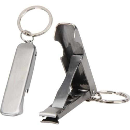 Edc multi tool fold nipper trimmer trim Manicure nail clipper cutter multitool keyring key ring keychain pocket outdoor camp