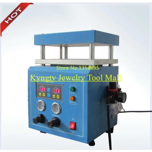 220V 850W Heavy Duty Air Vulcanizer Machine for Jewelry Jewelry Machine and Equipment Temp 30-200C 0-99.9 munites