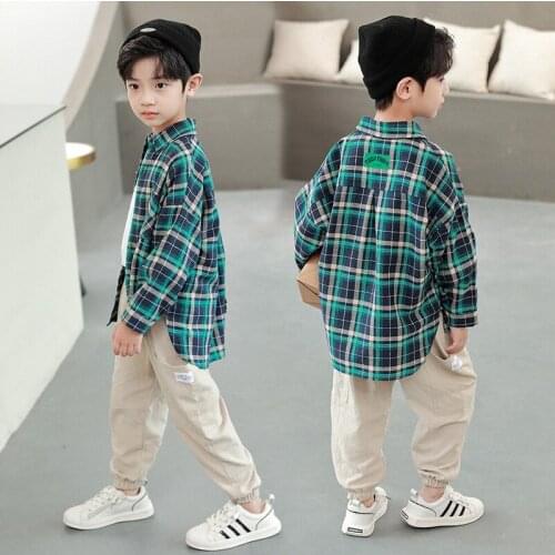 Boys' Coat Autumn and Winter Clothing New Fashionable Childrens Autumn Lamb Wool Coat Boys' Korean Style