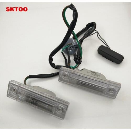 SKTOO Lowest Price Car Auto Rear Trunk Assembly License Plate Lamp Light Switch Button For Chevrolet Cruze
