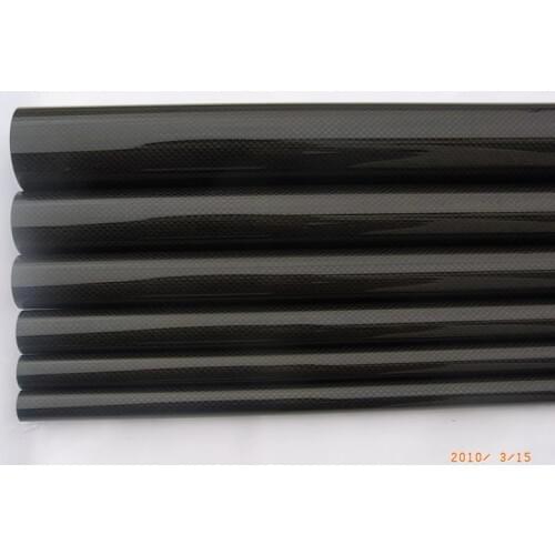 3K Twill light Carbon Fiber Tube 6*4*1000 mm 6mm Tube for RC Airplane Aerobatics / Kite Rod