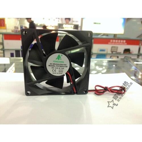 NEW FOR FONSONING FSY80S24M 8025 24V 0.16A 8CM Frequency converter cooling fan
