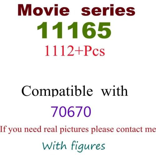 1112Pcs 11165 Building Block Toy Hero Series 70670 Assembled Building Block Childrens Toy Gifts