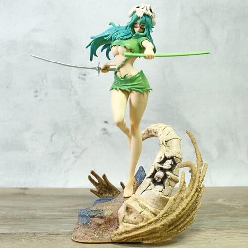 28cm Anime BLEACH Neliel Tu Oderschvank Sexy Girl PVC Figure Toy Statue Collection Model Doll Gift