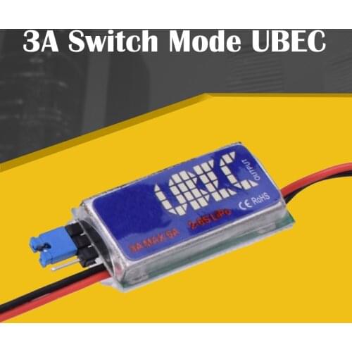 3A Switch Mode UBEC Max 5A 2-6S SWITCH MODE Lowest RF Noise 5V 3A Max 5A TOY Parts