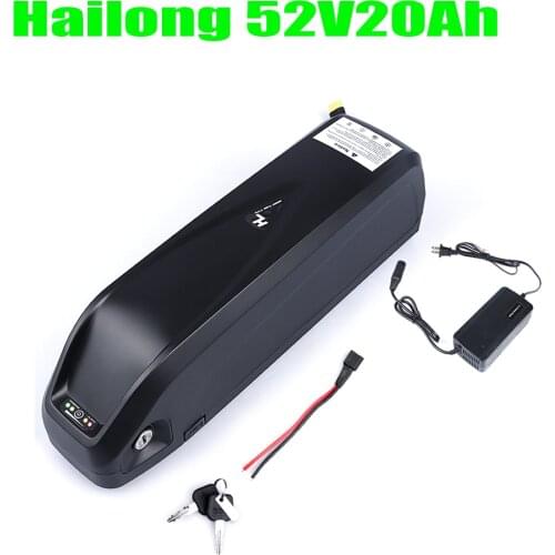 Original 52V20AH Battery Ebike Battery Hailong Max 40A BMS 350W 500W 750W 1000W 1500W 21700 Battery BBS02 BBS03 BBSHD