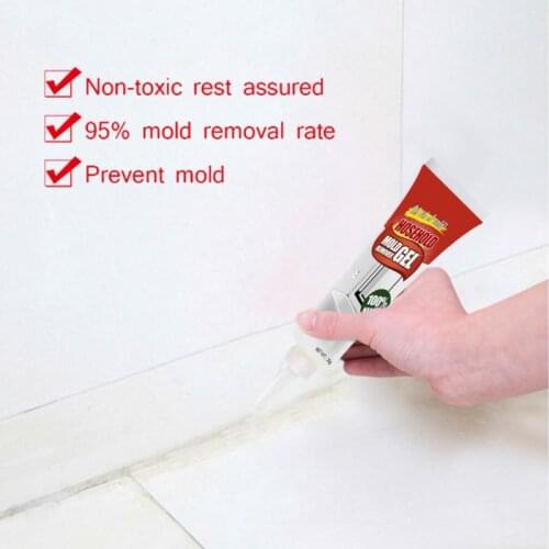 Household Mold Remover Gel Mildew Fungicide Detergent Mildew Cleaning Agent Furniture Tile Removal Floor Wall Cleaner Gel