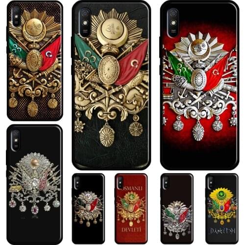 Ottoman Empire Coat Of Arms For Redmi Note 10 Pro Cover For Redmi Note 9 8 Pro 8T 7 9S Case For Redmi 9A 9T 9 9C 8A 7A