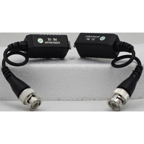 CJ-1102A Good Quality Twisted BNC CCTV Video Balun passive Transceivers Lightning Protection and Anti-interference 10pairs/Lot