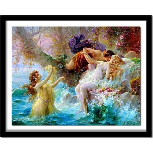 DIY 5D Full Square Diamond Embroidery Cross Stitch Kits Diamond Rhinestones almaznaya embroidery Diamond Painting Fairy