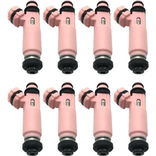8pcs Fuel Injector Nozzle For Mitsubishi Pajero Sport 6G72 3.0 V6 V73 OEM 195500-4140 MR507376 1955004140