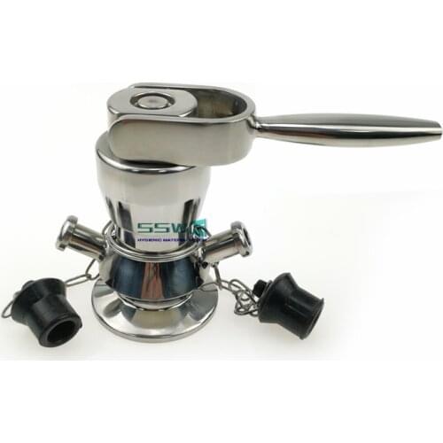 1/2 Inch (OD25.4mm) and 1.5Inch (OD 50.5mm)Tri Clamp Aseptic Sampling Valve Hygienic Sample Valve for BPE Stainless Steel SS316L