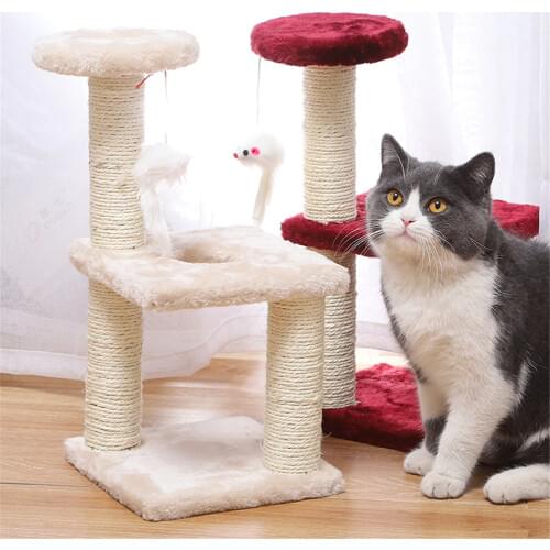 Cat Toy Climbing Kitten Climbing Frame Pet Supplies Pet Cat Tree House Cat Climbing Frame Pet Cat Toy Kitty Play House