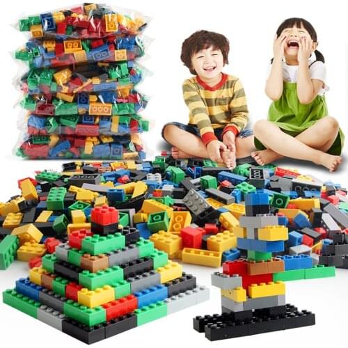 1000 Pieces Building Blocks Designer Creative Classic City DIY Bricks Bulk Model Educational Kids Toys Compatible All Brands