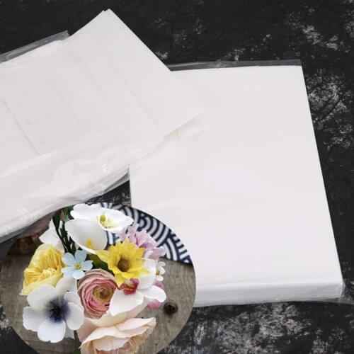 Wafer Sheets Edible Rice Paper A4 Size 0.35mm Thickness Cake Decoration Tools Digital Printing Wafer Rice Paper 10/50/100Pcs