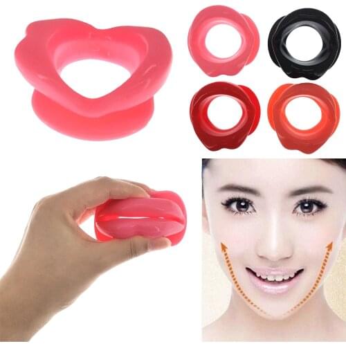 Massage Face-lift Tool Make Up Silicone Rubber Maquiagem Face Care Slimmer Mouth Muscle Tightener Anti-aging Anti-wrinkle Beauty