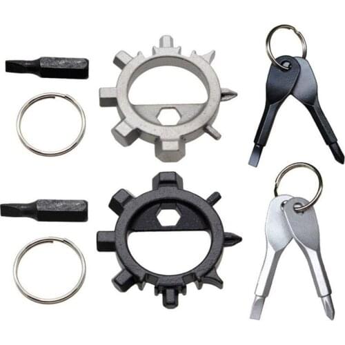 Multifunctional Multi Tool Multipurpose Bicycle Bike Cycle Screwdriver Repair Outdoor Camp Bottle Opener