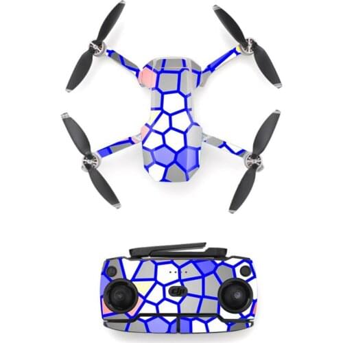 Stickers for DJI Mavic Mini Portable Drone Quadcopter ,Protective, Durable, and Unique Vinyl Decal wrap cover | Easy To Apply