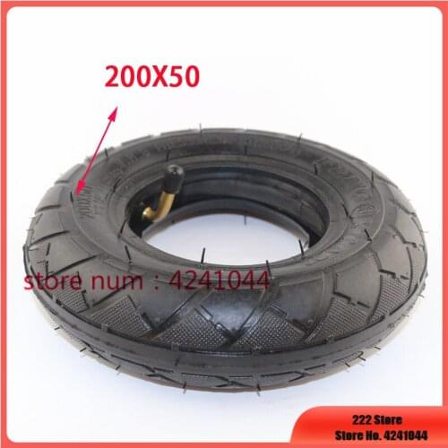 NEW 200x50 Inner Tube & Tyre Set for Razor E100 E125 E150 E175 E200 Scooter E-Scooter 8x2 tires