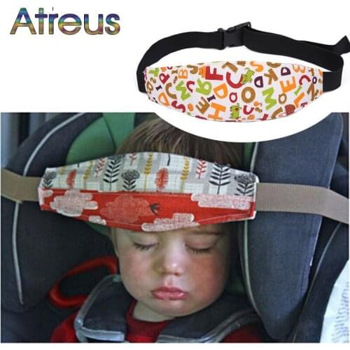 Atreus Baby Car Seat Headrest Sleeping Head Support Pad For Toyota Corolla Avensis RAV4 Mercedes Benz W203 Renault Megane 2 3
