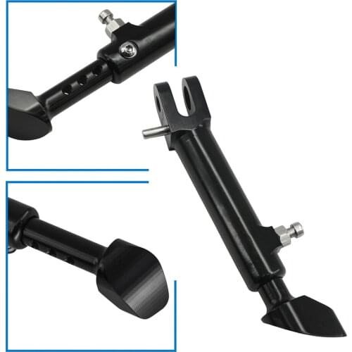 For KAWASAKI Z900RS Z 900 RS Z900 RS 2018 2019 2020 Motorcycle CNC Aluminum Adjustable Kickstand Foot Side Stand Support Black