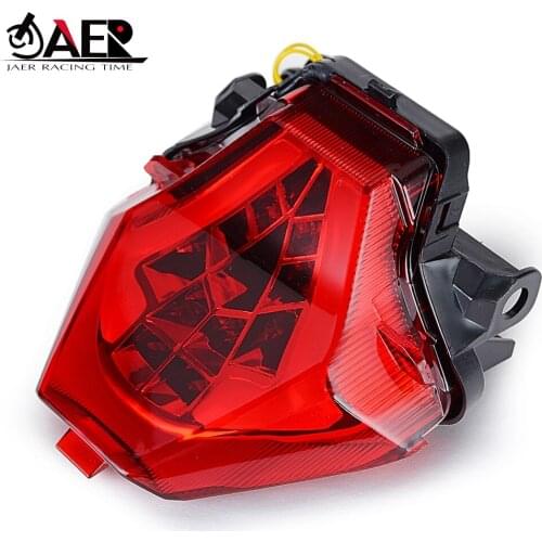 LED Motorcycle Tail Brake Turn Signal Integrated Light for Yamaha MT07 FZ07 YZF R25 R3 MT03 MT25 MT-07 FZ-07