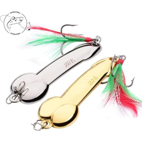 1PC DD Metal Spoon Fishing Lure Feather Hook Sharp Bass Wire Bait 5g/10g/15g/20g/28g/35g/43g Isca Artificial Metal Spinner Bait