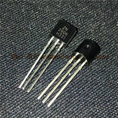 20PCS/LOT 2N3906 TO-92 TO92 0.2A 40V PNP Transistor New original In Stock