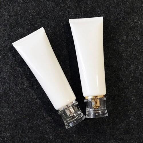300pcs/lot 120g 120ml Empty Plastic Squeeze Bottle Soft Tube Empty Cosmetic Containers For Cream Lotio Empty Cosmetic Soft Tube