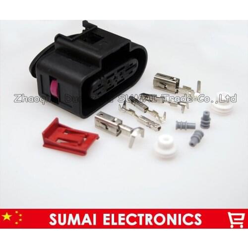 5 Pin Auto connector,female Car sensor plug,5Pin Car waterproof electrical connector for VW Audi etc