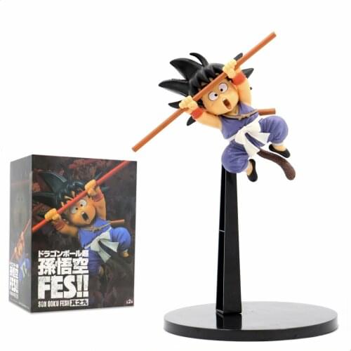 Bandai Dragon Ball Z Son Goku Action Figures Toys PVC Anime Figma Model Goku FES Collector Doll Figma Juguetes Brinquedos Gift