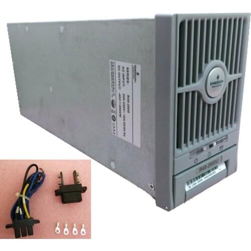 Used Emerson R48-2900U disassembly test good 48V 53.5V 58V ouput communication power supply 27V RC power supply with connector