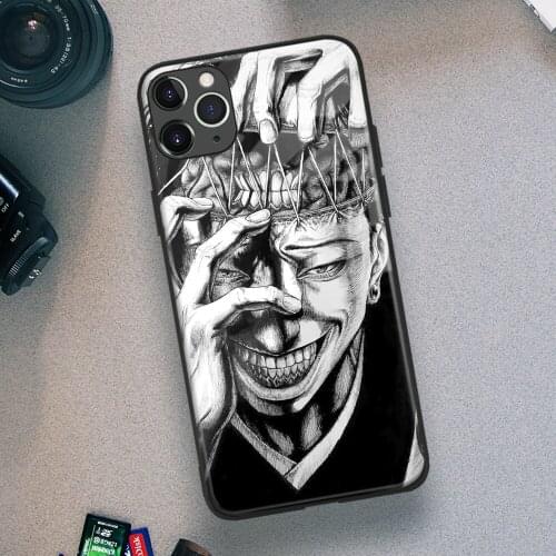 Kenjaku Geto Suguru Jujutsu Kaisen Anime Soft TPU Glass Phone Case for IPhone SE 6s 7 8 Plus X Xr Xs 11 12 Mini Pro Max Samsung