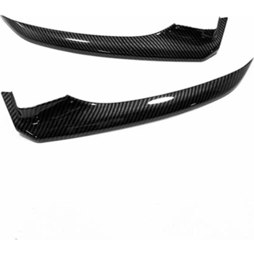 For Toyota Camry 2018 2019 2020 ABS Chrome Car Front Bumper Trim Strip Decoration Cover Garnish Exterior Accessories