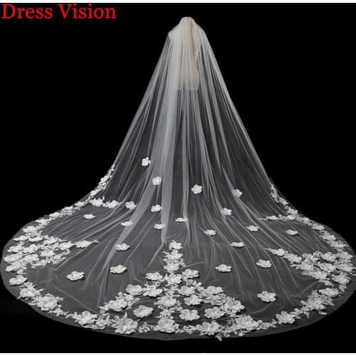 Dress Vision Wedding Long Veils