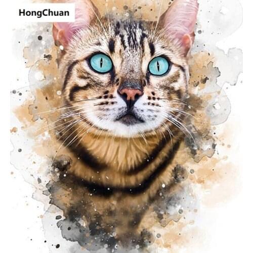 Cute cat mural 5D DIY full square/round diamond painting diamond embroidery diamond cross stitch home decoration gift