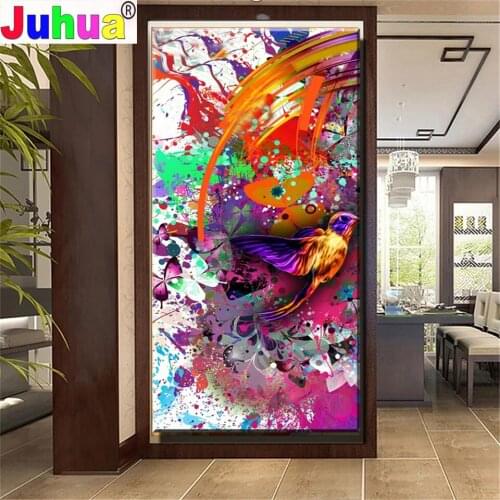 60x120 Abstraction Bird 5d diy diamond painting full square/round diamond mosaic stitch Romantic Art diamond embroidery wall Art
