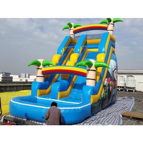 China Guangzhou) manufacturers selling inflatable slides, inflatable castles, Pool slides CB-04