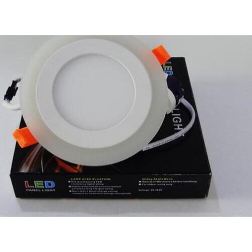 New Design Round LED Panel Downlight 5W 9W 16W 24W 3 Model LED Panel Lights AC85-265V Recessed Ceiling Painel Lights CE ROHS