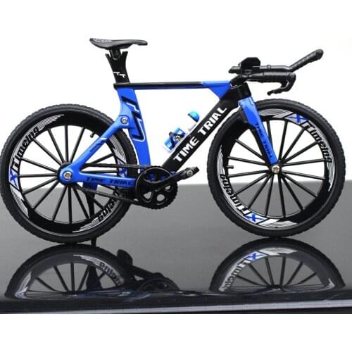 Mini 1:10 Alloy Model Bicycle Diecast Metal Finger Mountain bike Racing Simulation Adult Collection Toys for children