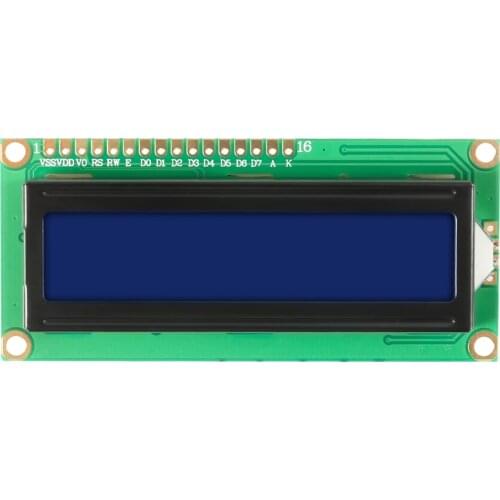 Character LCD Display Module LCD1602 1602 module Blue Green screen 16x2 HD44780 Controller blue black light