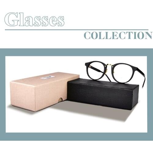 THOM Brand New Optical Eyeglasses Frame TB008 Retro Round Computer Prescription Glasses Mens Womens BlueBlocking gafas oculos