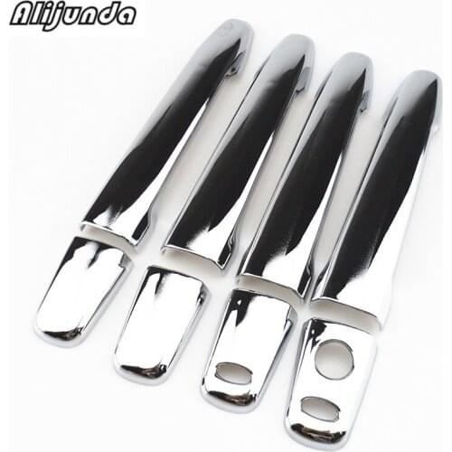 For Mitsubishi Outlander Lancer 2008 2009 2010 2011 2012 2013 2014 2015 2016 New ABS Chrome Car Door Handle Cover
