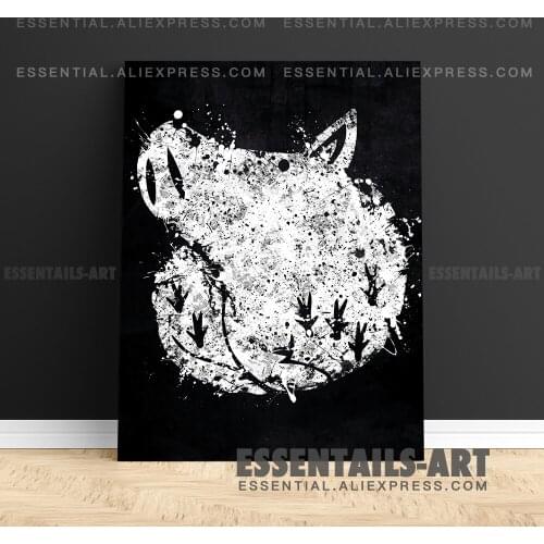 Nanatsu No Taizai Gluttony Emblem Anime Poster Canvas Wall Art Painting Decor Pictures Bedroom Study Room Home Decoration Prints