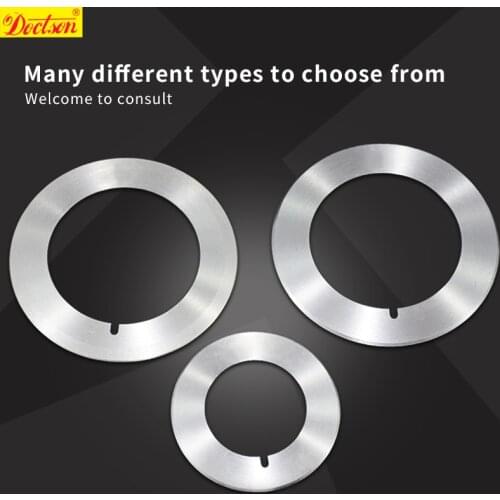 Slitting circular knife cutting machine tool Dish type blade. cutting paper pipes knife.HSS blade.metallurgy machine cutting