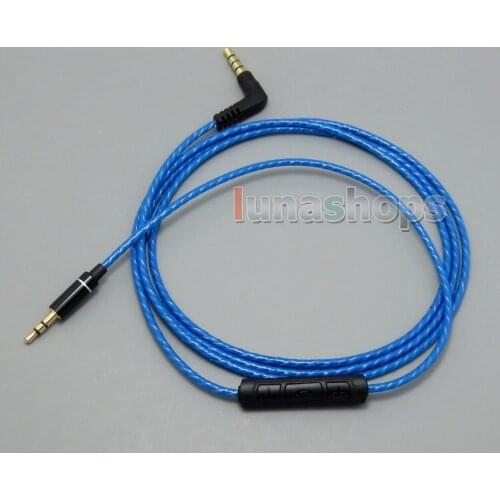 LN004895 3.5mm-2.5mm male Cable + Remote Mic for Sennheiser HD570 HD590 HD500 HD200 HD210 HD270 HD490Live EH2200 EH2270