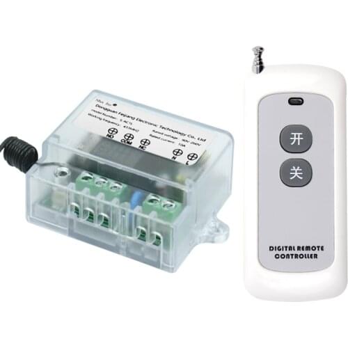 AC 250V 110V 220V 1CH 433Mhz Universal Wireless Remote Control Switch Relay Module Receiver For Garage Door Gate Motor